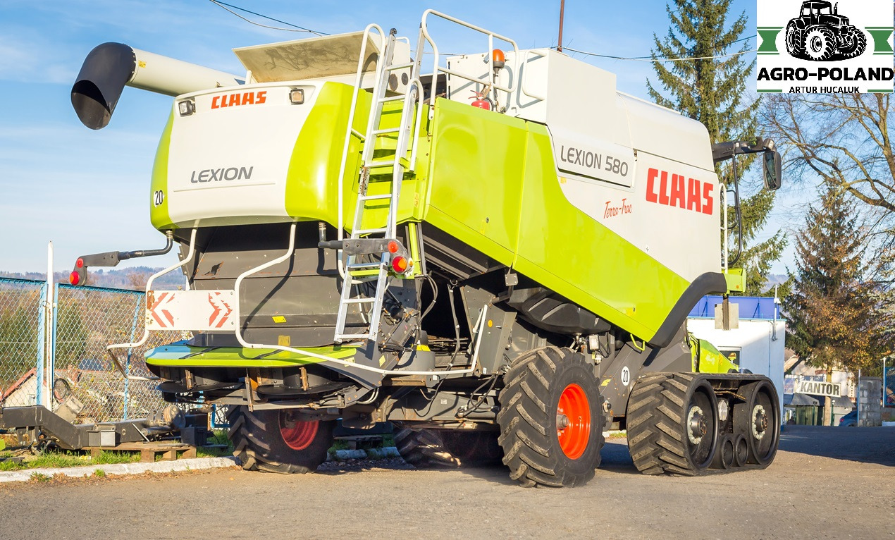 CLAAS LEXION 580 TT - 3326 h - 2008 ROK - QUANTIMETER + VARIO 750 - LASER PILOT - Зерноуборочный комбайн: фото 3 CLAAS LEXION 580 TT - 3326 h - 2008 ROK - QUANTIMETER + VARIO 750 - LASER PILOT - Зерноуборочный комбайн: фото 3
