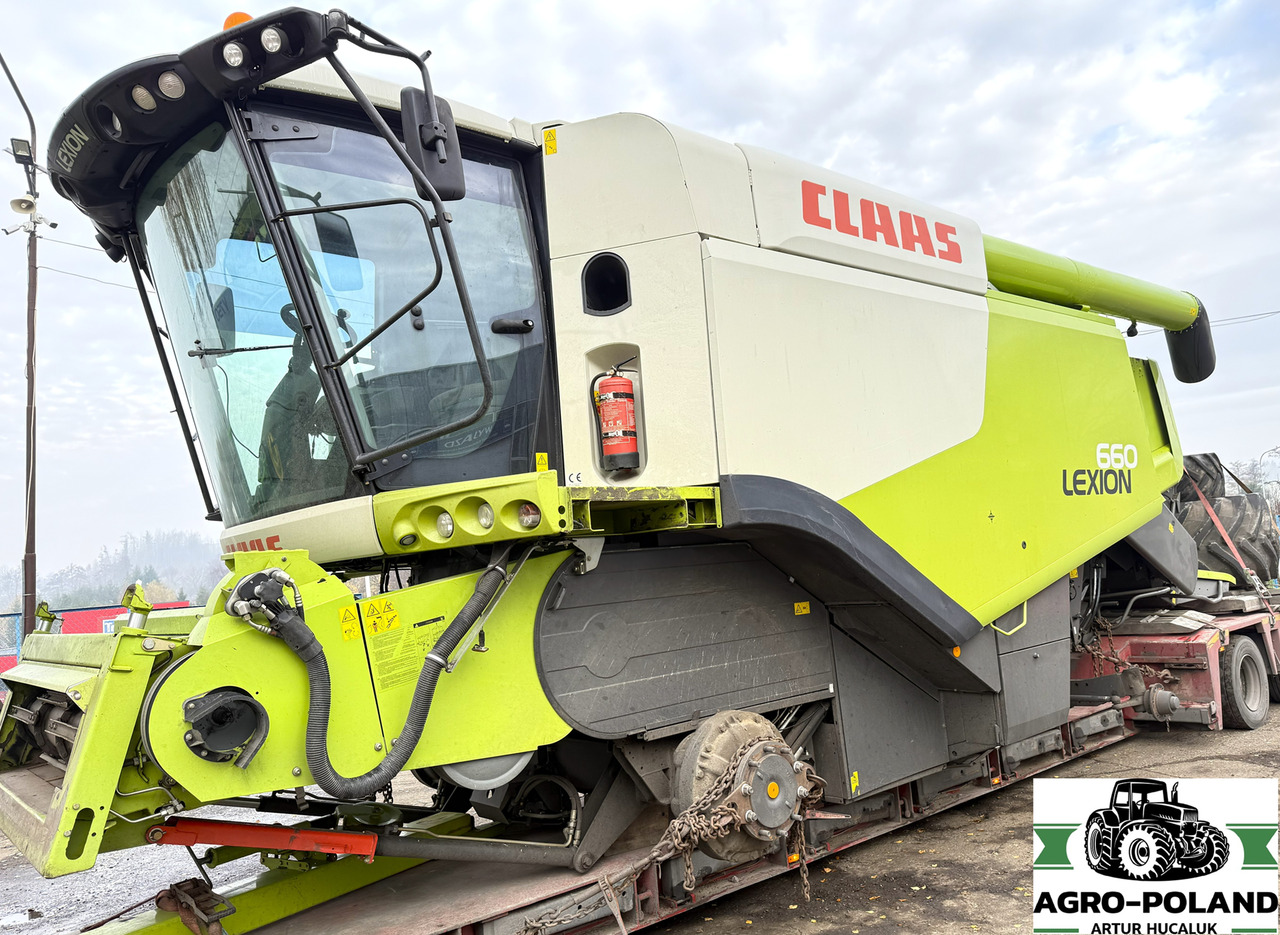CLAAS LEXION 660 - 2013 ROK - NOWSZY MODEL - 2468 H - VARIO 750 - Зерноуборочный комбайн: фото 2 CLAAS LEXION 660 - 2013 ROK - NOWSZY MODEL - 2468 H - VARIO 750 - Зерноуборочный комбайн: фото 2