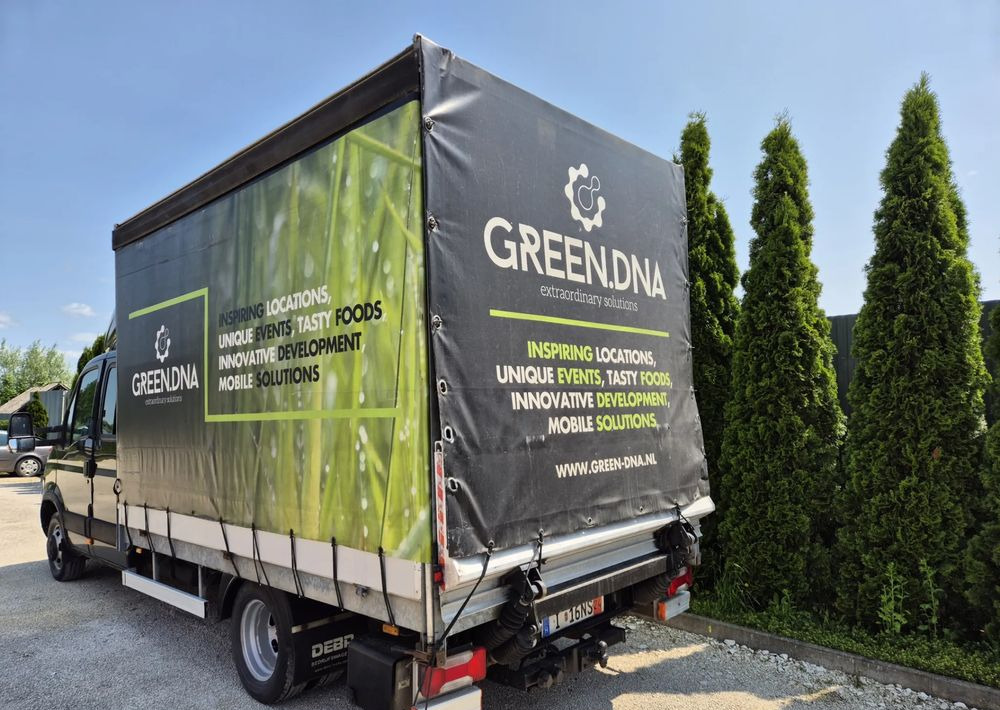 Skrzynia plandeka Firanka 3.5m winda Dhollandia 750kg składana, Iveco, Super stan! - Тентованный кузов: фото 2 Skrzynia plandeka Firanka 3.5m winda Dhollandia 750kg składana, Iveco, Super stan! - Тентованный кузов: фото 2