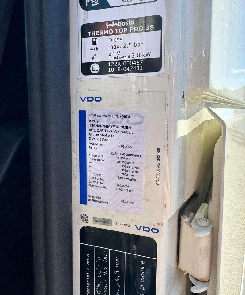 DAF XF480 SSC Retarda - Грузовик-шасси: фото 4 DAF XF480 SSC Retarda - Грузовик-шасси: фото 4