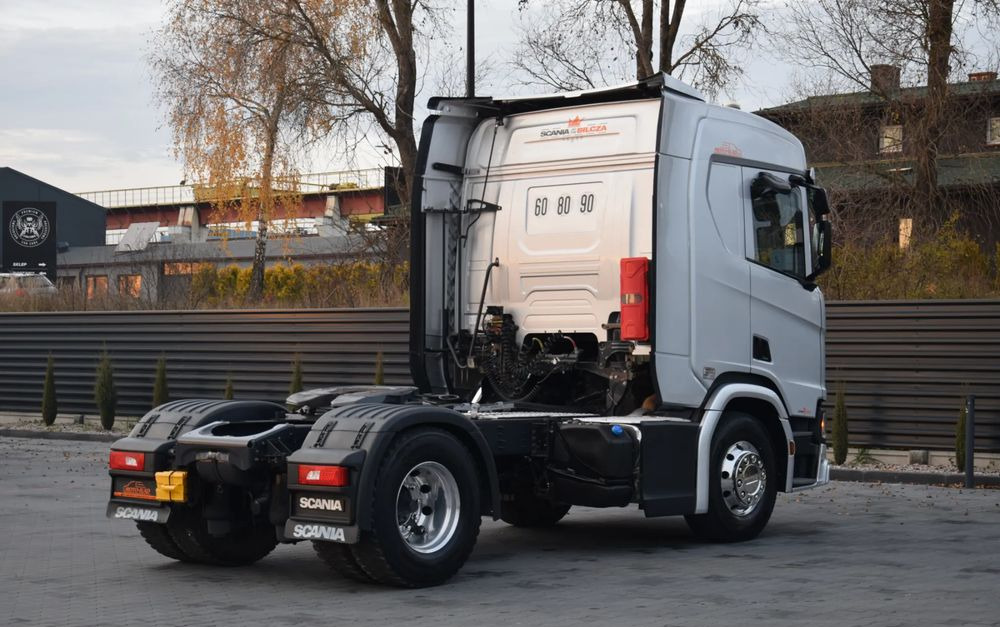 Scania R450 / HYDRAULIKA / RETARDER / ACC / KLIMA / FULL LEDY / ALUFELGI / SERWISOWANA / SPROWADZONA - Тягач: фото 5 Scania R450 / HYDRAULIKA / RETARDER / ACC / KLIMA / FULL LEDY / ALUFELGI / SERWISOWANA / SPROWADZONA - Тягач: фото 5