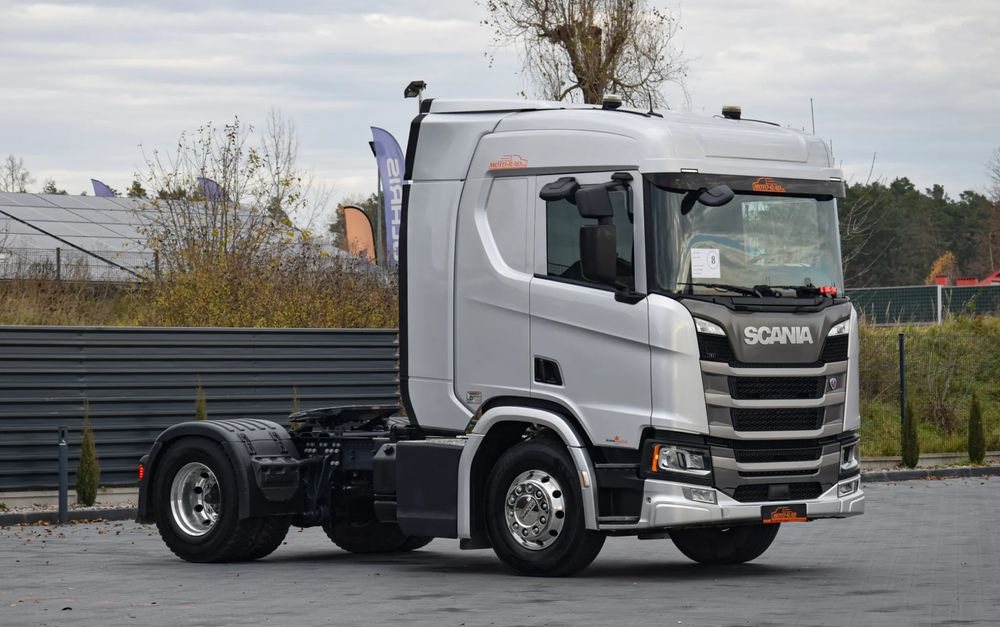 Scania R450 / HYDRAULIKA / RETARDER / ACC / KLIMA / FULL LEDY / ALUFELGI / SERWISOWANA / SPROWADZONA - Тягач: фото 3 Scania R450 / HYDRAULIKA / RETARDER / ACC / KLIMA / FULL LEDY / ALUFELGI / SERWISOWANA / SPROWADZONA - Тягач: фото 3