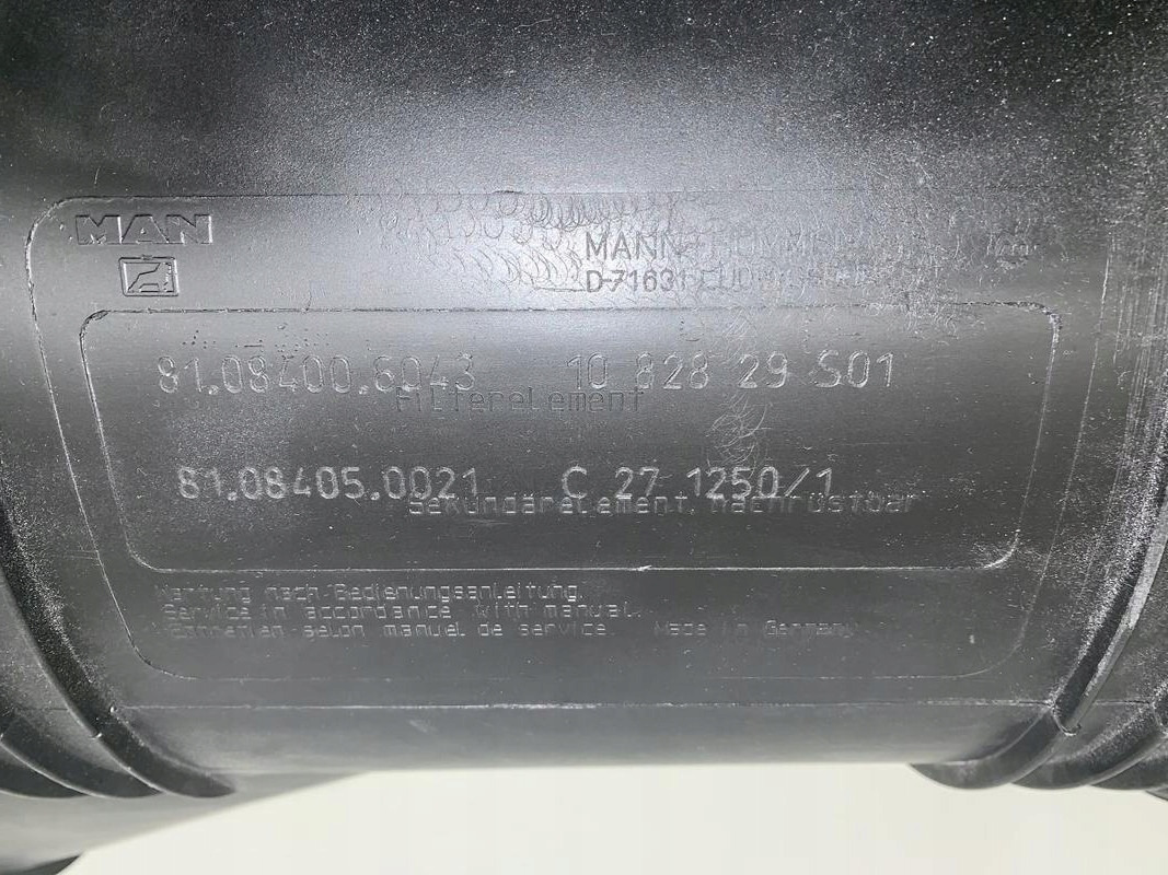 FILTR POWIETRZA OBUDOWA FILTRA MAN TGS TGX EURO 6 - Воздушный фильтр для Грузовиков: фото 5 FILTR POWIETRZA OBUDOWA FILTRA MAN TGS TGX EURO 6 - Воздушный фильтр для Грузовиков: фото 5