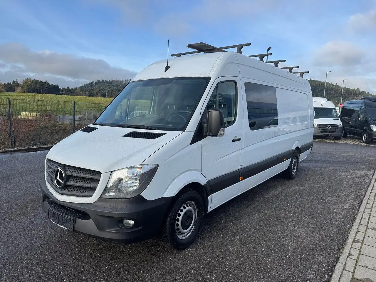 Mercedes-Benz Sprinter 319 CDI Maxi Lang XXL Extralang Mixto - Цельнометаллический фургон, Грузопассажирский фургон: фото 1 Mercedes-Benz Sprinter 319 CDI Maxi Lang XXL Extralang Mixto - Цельнометаллический фургон, Грузопассажирский фургон: фото 1