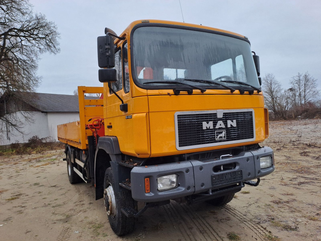 MAN 19.403 Pritsche 4x4 mit Palfingerkran PK 21000 mit Funk - Fernbedienung - Автоманипулятор: фото 2 MAN 19.403 Pritsche 4x4 mit Palfingerkran PK 21000 mit Funk - Fernbedienung - Автоманипулятор: фото 2