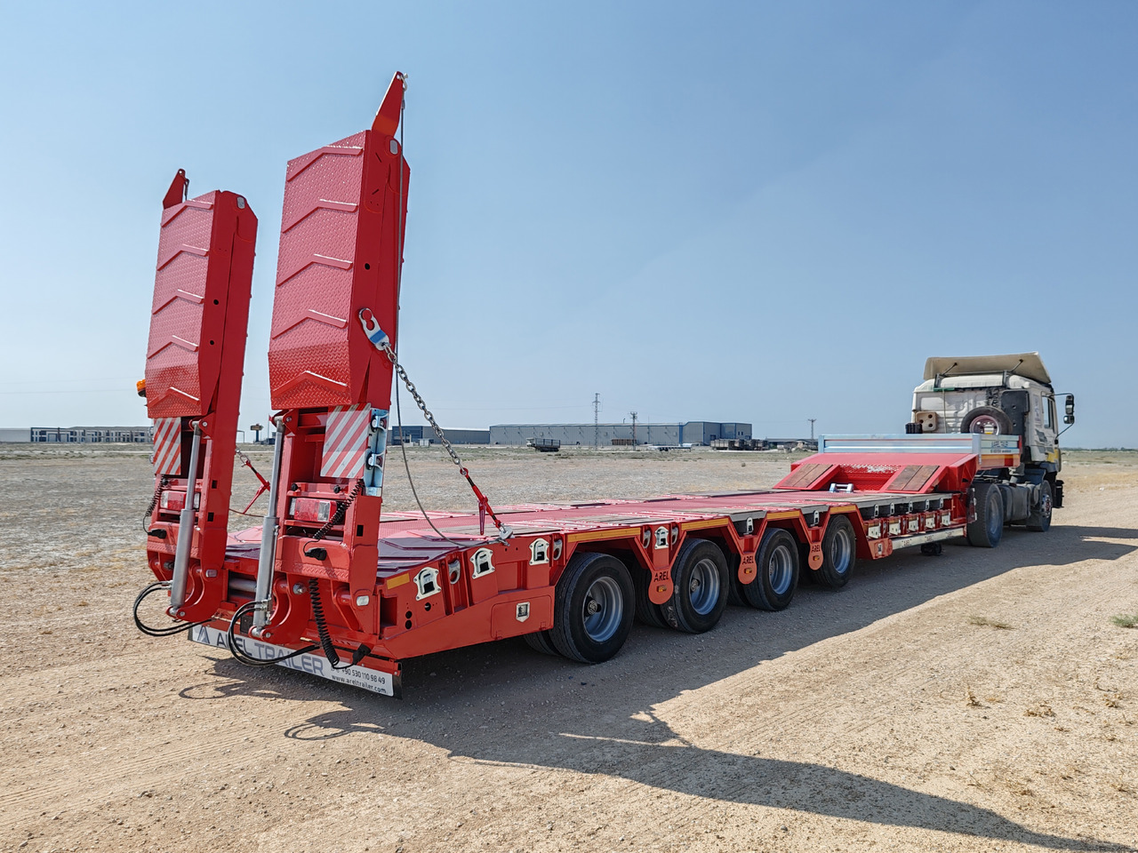 AREL TRAILER 4 AXLE LOWBED TRAILER from MANUFACTURER COMPANY - Низкорамный полуприцеп: фото 4 AREL TRAILER 4 AXLE LOWBED TRAILER from MANUFACTURER COMPANY - Низкорамный полуприцеп: фото 4
