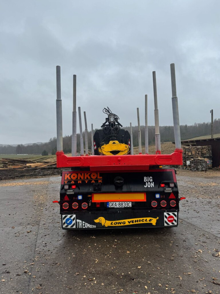 NACZEPA Z DŹWIGIEM DO DREWNA - Другая техника: фото 2 NACZEPA Z DŹWIGIEM DO DREWNA - Другая техника: фото 2