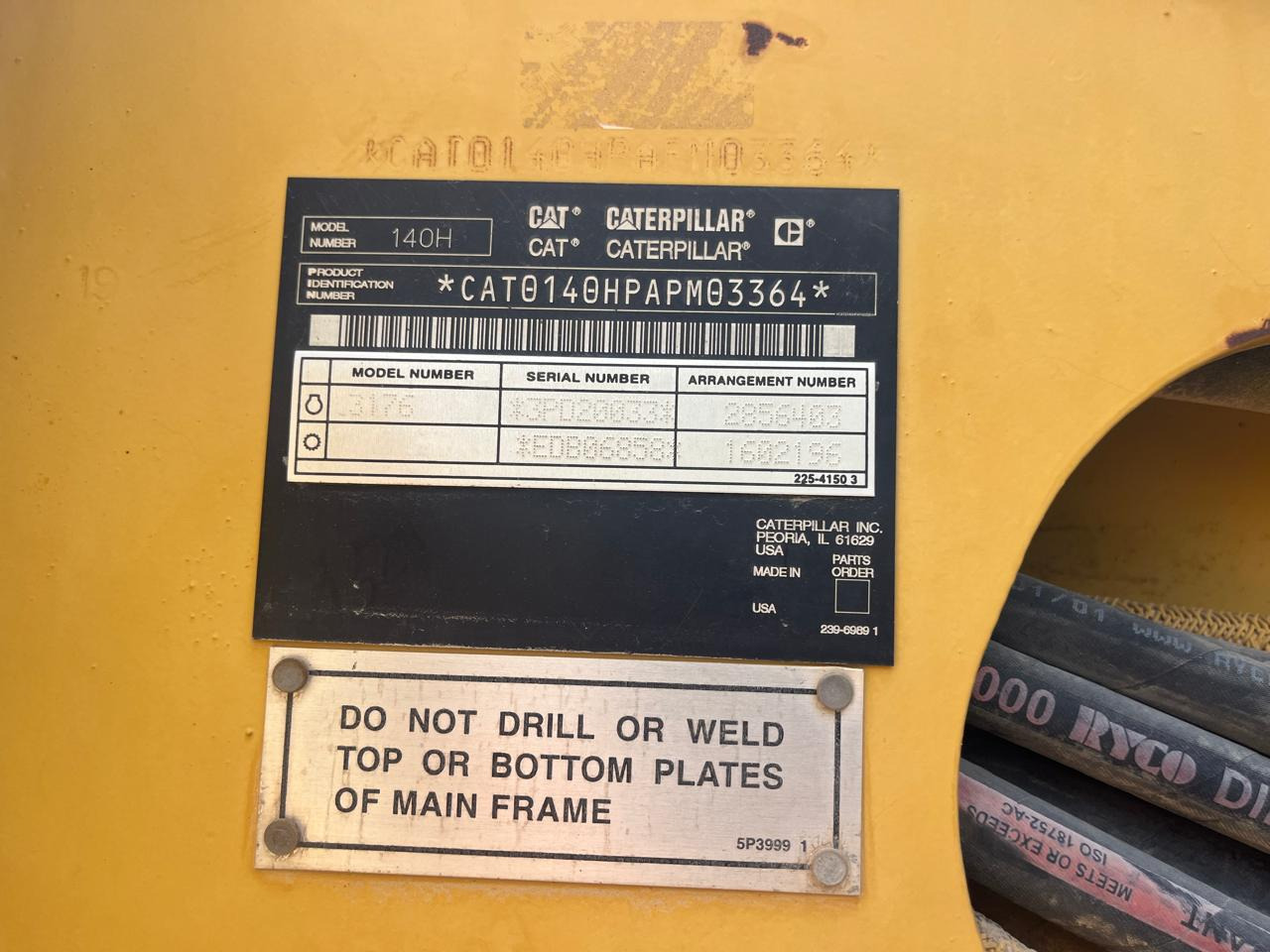 CATERPILLAR 140H в лизинг CATERPILLAR 140H: фото 10