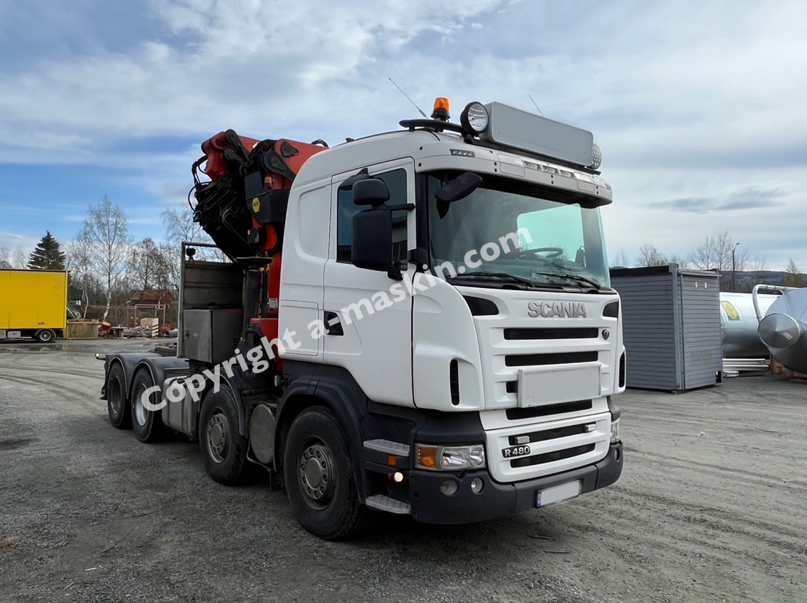 Scania with Palfinger PK 850002 R480 - Тягач: фото 2 Scania with Palfinger PK 850002 R480 - Тягач: фото 2