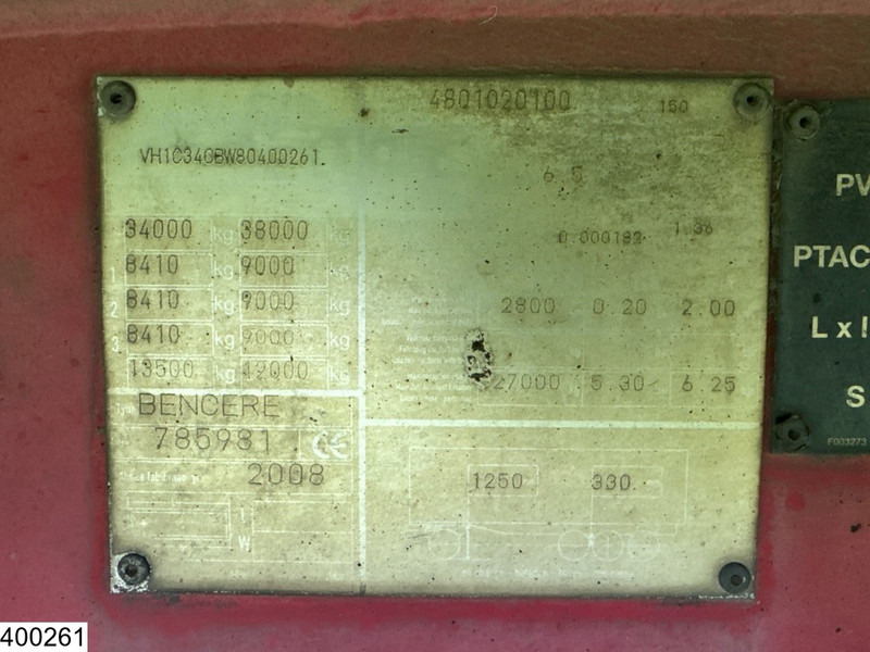 Benalu kipper 46 m3 - Самосвальный полуприцеп: фото 4 Benalu kipper 46 m3 - Самосвальный полуприцеп: фото 4