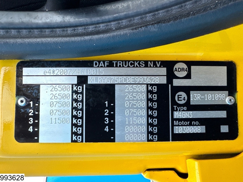 DAF 75 CF 250 EURO 5, Retarder, Geesink - Ассенизатор: фото 5 DAF 75 CF 250 EURO 5, Retarder, Geesink - Ассенизатор: фото 5
