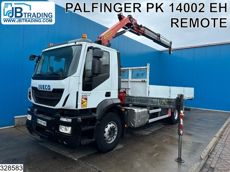 Iveco Stralis 310 EURO 6, Palfinger, Leaf spring - Грузовик бортовой/ Платформа, Автоманипулятор: фото 1 Iveco Stralis 310 EURO 6, Palfinger, Leaf spring - Грузовик бортовой/ Платформа, Автоманипулятор: фото 1