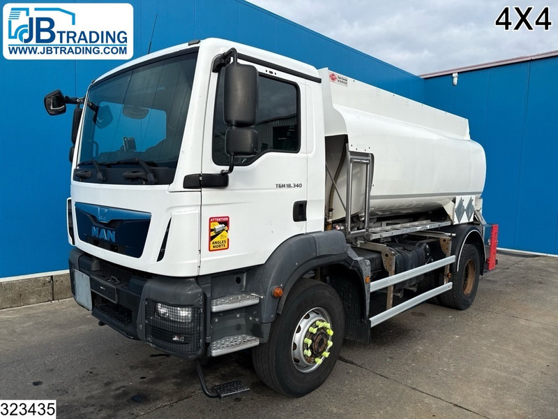 MAN TGM 18 340 4x4, EURO 6, 10500 Liter, 4 Comp. - Грузовик-цистерна: фото 1 MAN TGM 18 340 4x4, EURO 6, 10500 Liter, 4 Comp. - Грузовик-цистерна: фото 1