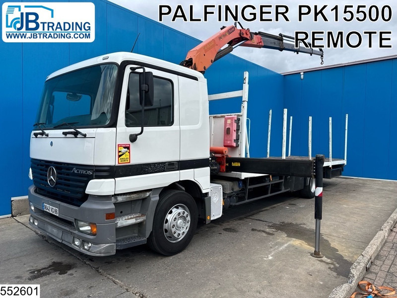 Mercedes-Benz Actros 1831 Palfinger, Remote, Manual - Грузовик бортовой/ Платформа, Автоманипулятор: фото 1 Mercedes-Benz Actros 1831 Palfinger, Remote, Manual - Грузовик бортовой/ Платформа, Автоманипулятор: фото 1