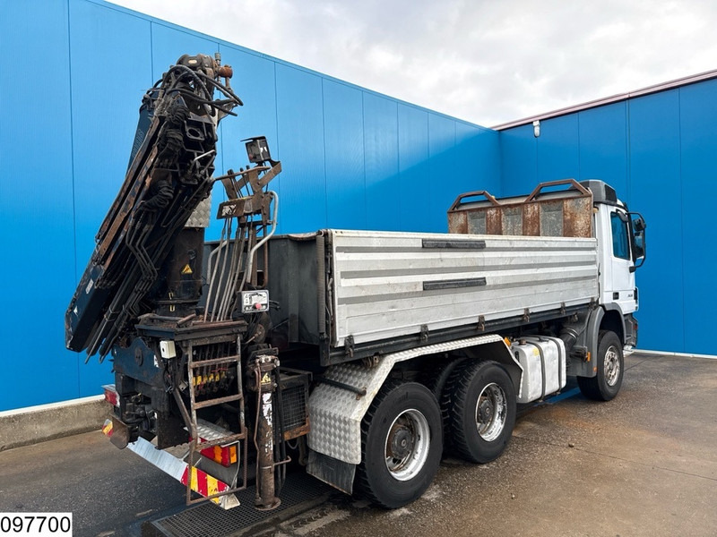 Mercedes-Benz Actros 2636 6x4, EURO 3, HIAB, Telligent 16 - Самосвал, Автоманипулятор: фото 2 Mercedes-Benz Actros 2636 6x4, EURO 3, HIAB, Telligent 16 - Самосвал, Автоманипулятор: фото 2