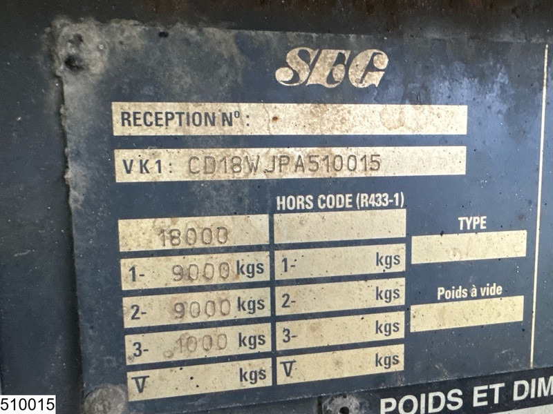 Samro Middenas BDF - Прицеп-контейнеровоз/ Сменный кузов: фото 5 Samro Middenas BDF - Прицеп-контейнеровоз/ Сменный кузов: фото 5