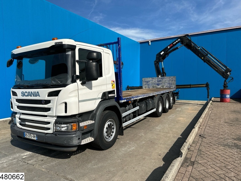 Scania P 410 8x4, EURO 6, HIAB, Remote, Steeringaxle - Грузовик бортовой/ Платформа, Автоманипулятор: фото 5 Scania P 410 8x4, EURO 6, HIAB, Remote, Steeringaxle - Грузовик бортовой/ Платформа, Автоманипулятор: фото 5