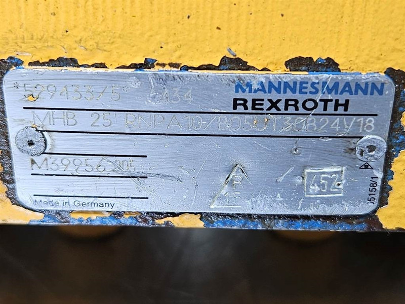 Гидравлика для Строительной техники Hydromatik A6VM107HA1T-Drive motor/Fahrmotor/Rijmotor: фото 6 Гидравлика для Строительной техники Hydromatik A6VM107HA1T-Drive motor/Fahrmotor/Rijmotor: фото 6