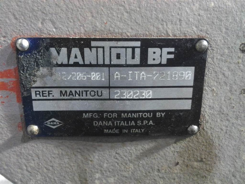 Spicer Dana 212/206-001 - Manitou MT 932.25 - Axle - Ось и запчасти для Строительной техники: фото 3 Spicer Dana 212/206-001 - Manitou MT 932.25 - Axle - Ось и запчасти для Строительной техники: фото 3