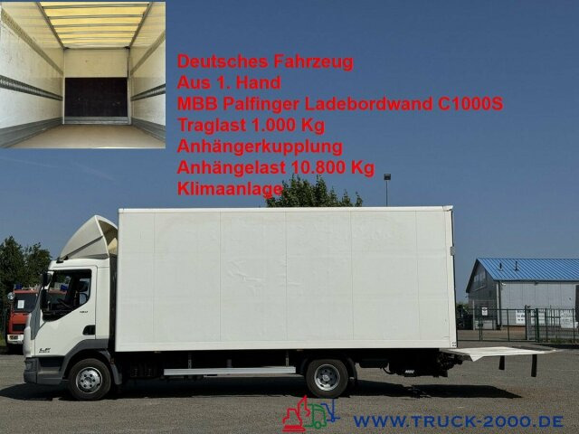 DAF LF 180 MBB Palfinger LBW 1.000 Kg + AHK + Klima - Фургон с закрытым кузовом: фото 1 DAF LF 180 MBB Palfinger LBW 1.000 Kg + AHK + Klima - Фургон с закрытым кузовом: фото 1