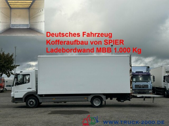 Mercedes-Benz 816 Atego Koffer Ladebordwand MBB 1.000Kg 3Sitze - Фургон с закрытым кузовом: фото 1 Mercedes-Benz 816 Atego Koffer Ladebordwand MBB 1.000Kg 3Sitze - Фургон с закрытым кузовом: фото 1