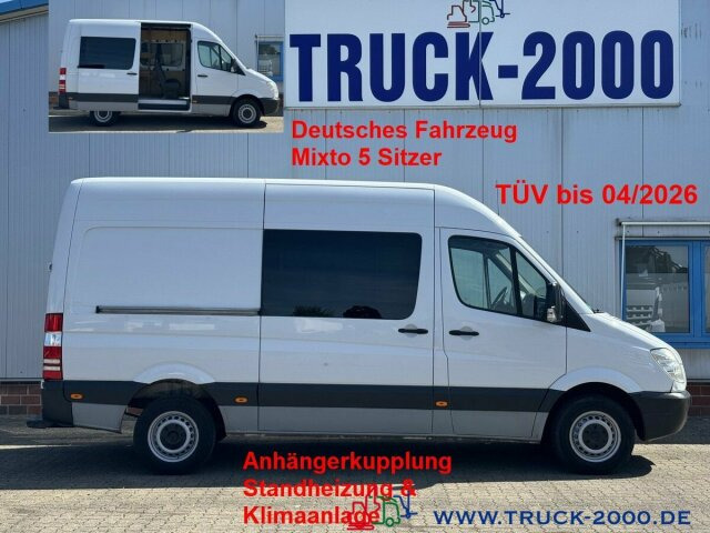 Mercedes-Benz Sprinter 213 Mixto 5 Sitzer Klima Standhzg. AHK - Легковой фургон: фото 1 Mercedes-Benz Sprinter 213 Mixto 5 Sitzer Klima Standhzg. AHK - Легковой фургон: фото 1