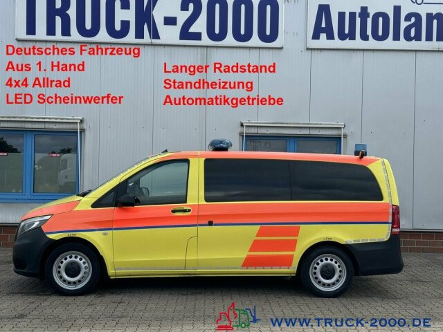 Mercedes-Benz Vito119 CDI 4x4 Notarzt Rettung Ambulance Klima - Машина скорой помощи: фото 1 Mercedes-Benz Vito119 CDI 4x4 Notarzt Rettung Ambulance Klima - Машина скорой помощи: фото 1