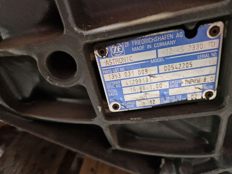 ZF ASTRONIC 12AS2330 TD - Коробка передач: фото 3 ZF ASTRONIC 12AS2330 TD - Коробка передач: фото 3