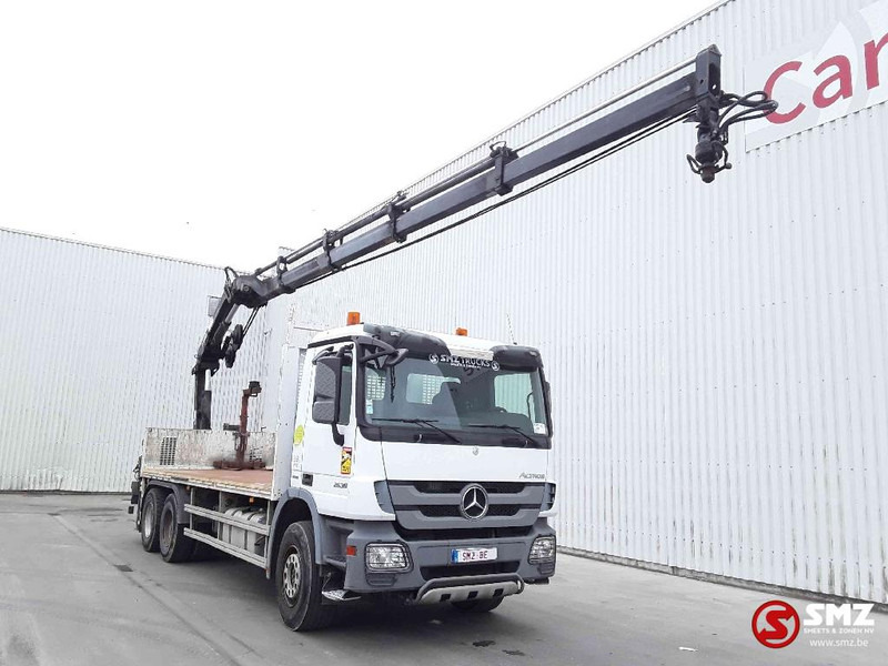 Mercedes-Benz Actros 2636 hiab 166fs 4 remote - Грузовик бортовой/ Платформа, Автоманипулятор: фото 1 Mercedes-Benz Actros 2636 hiab 166fs 4 remote - Грузовик бортовой/ Платформа, Автоманипулятор: фото 1
