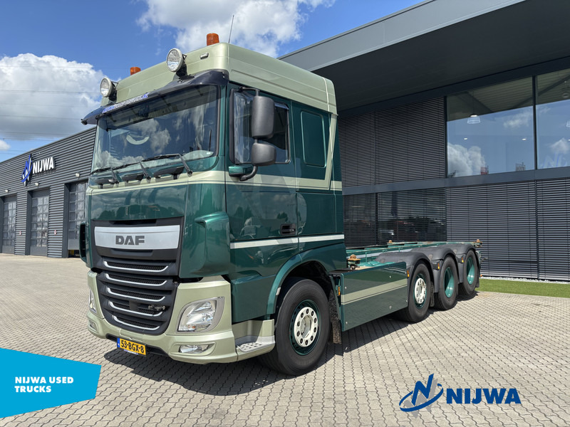DAF XF 460 8x2 20ft container systeem - Грузовик-контейнеровоз/ Сменный кузов: фото 1 DAF XF 460 8x2 20ft container systeem - Грузовик-контейнеровоз/ Сменный кузов: фото 1