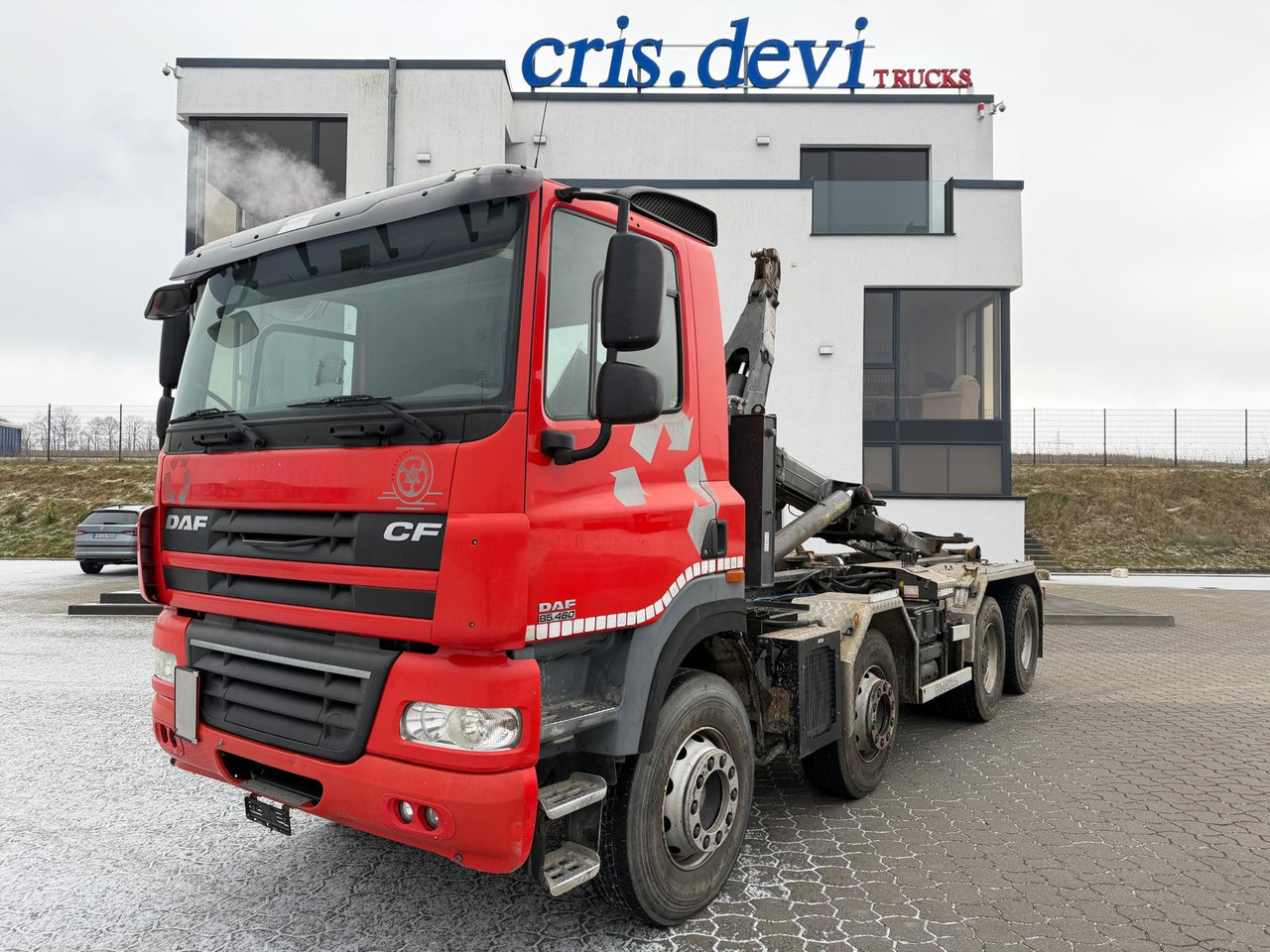 Daf CF 85.460 8x4 Palfinger - Крюковой мультилифт: фото 1 Daf CF 85.460 8x4 Palfinger - Крюковой мультилифт: фото 1