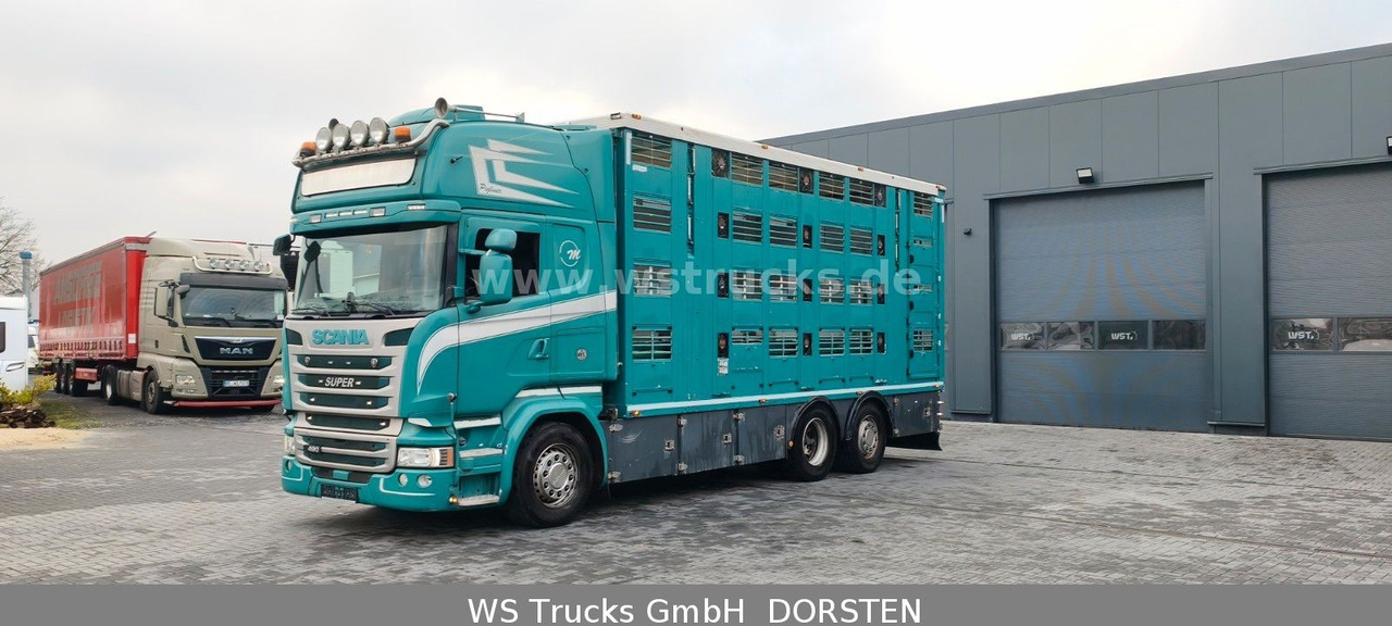 Scania R 490 Topline Menke 4 Stock Hubdach | Retader - Коневоз: фото 2 Scania R 490 Topline Menke 4 Stock Hubdach | Retader - Коневоз: фото 2