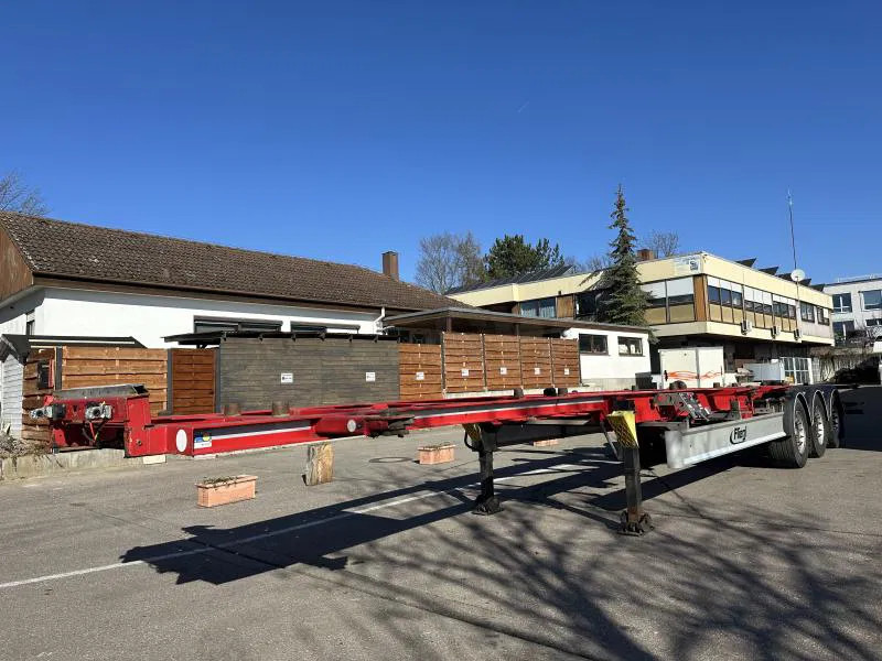 Fliegl 15 m extralang.Containerchassis f. 2 Wechselbrücke 15 m extralang.Containerchassis f. 2 Wechselbrücken - Полуприцеп-контейнеровоз/ Сменный кузов: фото 2 Fliegl 15 m extralang.Containerchassis f. 2 Wechselbrücke 15 m extralang.Containerchassis f. 2 Wechselbrücken - Полуприцеп-контейнеровоз/ Сменный кузов: фото 2
