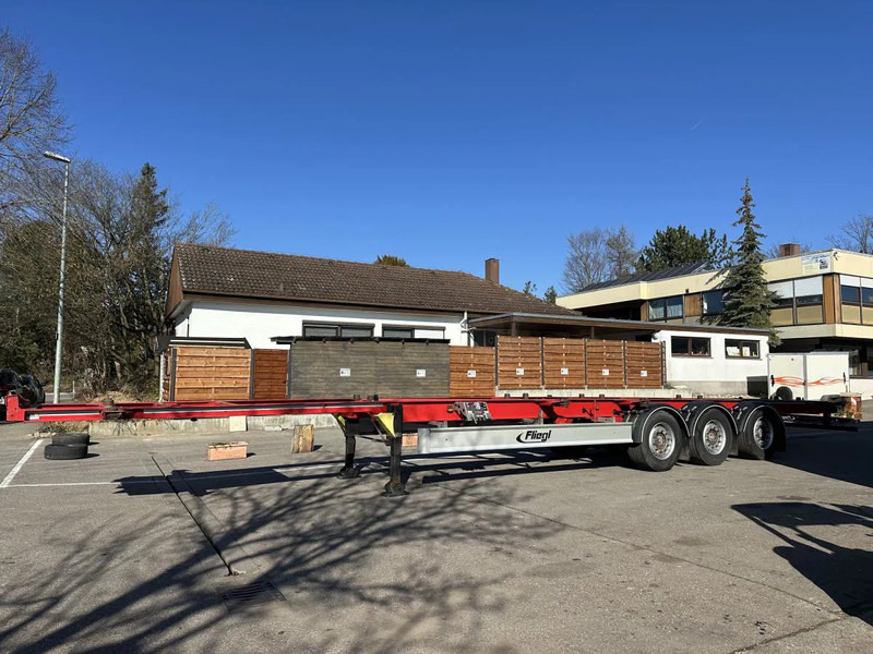 Fliegl 15 m extralang.Containerchassis f. 2 Wechselbrücke 15 m extralang.Containerchassis f. 2 Wechselbrücken - Полуприцеп-контейнеровоз/ Сменный кузов: фото 1 Fliegl 15 m extralang.Containerchassis f. 2 Wechselbrücke 15 m extralang.Containerchassis f. 2 Wechselbrücken - Полуприцеп-контейнеровоз/ Сменный кузов: фото 1