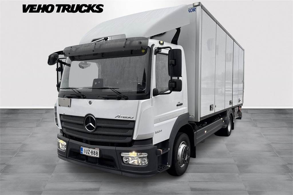 Mercedes-Benz Atego 1224L 6,2m KSA-kori + PL - Грузовик с закрытым кузовом: фото 1 Mercedes-Benz Atego 1224L 6,2m KSA-kori + PL - Грузовик с закрытым кузовом: фото 1
