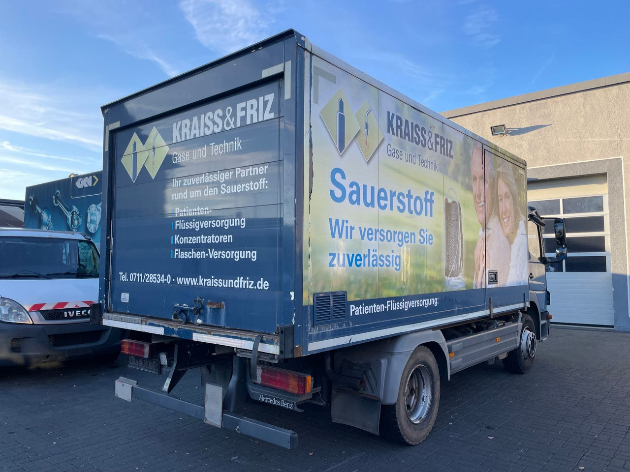 Mercedes-Benz Atego 2 6-Zyl. 4x2 1224 Klima, Radstand: 3.56m. - Грузовик с закрытым кузовом: фото 4 Mercedes-Benz Atego 2 6-Zyl. 4x2 1224 Klima, Radstand: 3.56m. - Грузовик с закрытым кузовом: фото 4