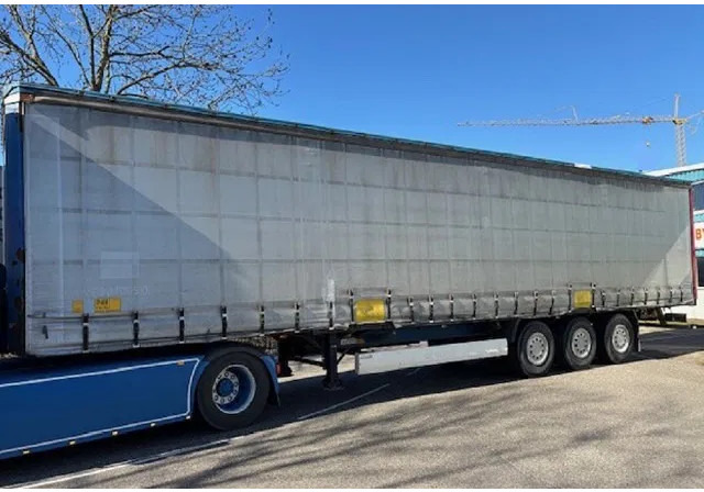 Krone SPD27 3-AXLE CURTAINSIDE WITH SLIDING ROOF (DRUM BRAKES / SAF-AXLES / ABS-BRAKE SYSTEM / XL-CERTIFICATE) - Тентованный полуприцеп: фото 1 Krone SPD27 3-AXLE CURTAINSIDE WITH SLIDING ROOF (DRUM BRAKES / SAF-AXLES / ABS-BRAKE SYSTEM / XL-CERTIFICATE) - Тентованный полуприцеп: фото 1