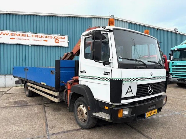 Mercedes-Benz 914 K (ORIGINAL DUTCH) WITH OPEN BOX & HIAB 650 CRANE (6-CILINDER / FULL STEEL SUSPENSION / MANUAL GEARBOX) - Автоманипулятор: фото 2 Mercedes-Benz 914 K (ORIGINAL DUTCH) WITH OPEN BOX & HIAB 650 CRANE (6-CILINDER / FULL STEEL SUSPENSION / MANUAL GEARBOX) - Автоманипулятор: фото 2