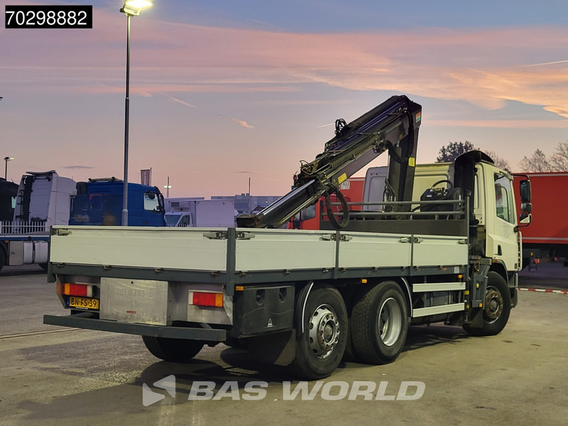 Грузовик бортовой/ Платформа, Автоманипулятор DAF 75CF.250 CF 6X2 HIAB 190W3 Crane Kran Remote Rotator Steering Axle Automatic Euro 3: фото 12