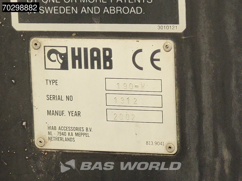 Грузовик бортовой/ Платформа, Автоманипулятор DAF 75CF.250 CF 6X2 HIAB 190W3 Crane Kran Remote Rotator Steering Axle Automatic Euro 3: фото 19