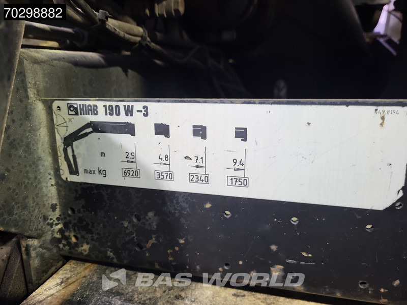 Грузовик бортовой/ Платформа, Автоманипулятор DAF 75CF.250 CF 6X2 HIAB 190W3 Crane Kran Remote Rotator Steering Axle Automatic Euro 3: фото 20