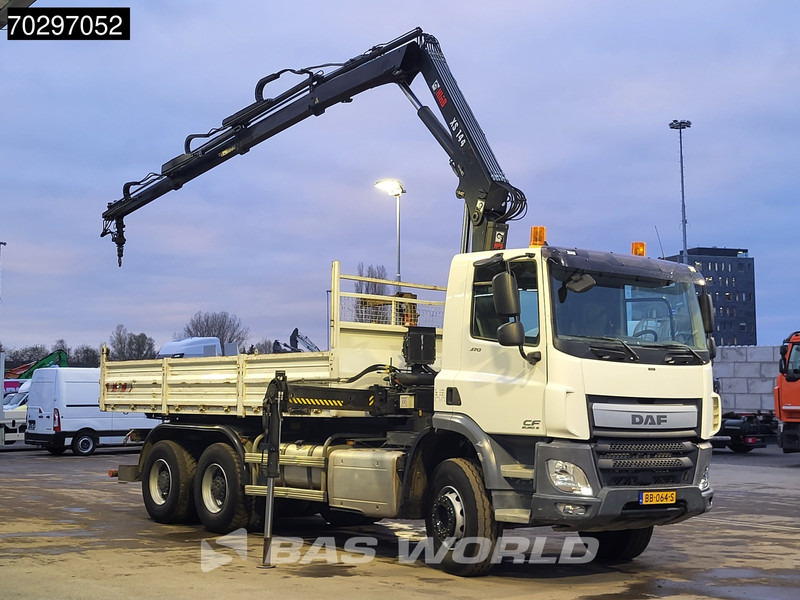 DAF CF 370 CF 6X4 HIAB 144 BS-3 HIDUO Crane Kran 8m3 Tipper Big-Axle Steelsuspension Euro 6 - Самосвал, Автоманипулятор: фото 3 DAF CF 370 CF 6X4 HIAB 144 BS-3 HIDUO Crane Kran 8m3 Tipper Big-Axle Steelsuspension Euro 6 - Самосвал, Автоманипулятор: фото 3