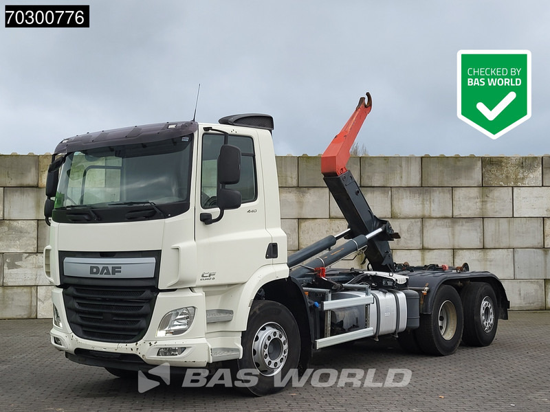 DAF CF 440 6X2 20 tons Dalby containersystem Lift+steering Axle Retarder Euro 6 - Крюковой мультилифт: фото 1 DAF CF 440 6X2 20 tons Dalby containersystem Lift+steering Axle Retarder Euro 6 - Крюковой мультилифт: фото 1