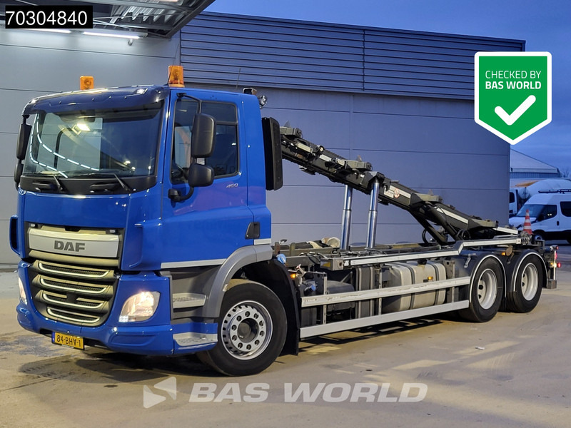 DAF CF 460 6X2 NL-Truck APK ACC Liftachse 28T Trans-Com chainlift Euro 6 - Тросовый мультилифт: фото 1 DAF CF 460 6X2 NL-Truck APK ACC Liftachse 28T Trans-Com chainlift Euro 6 - Тросовый мультилифт: фото 1