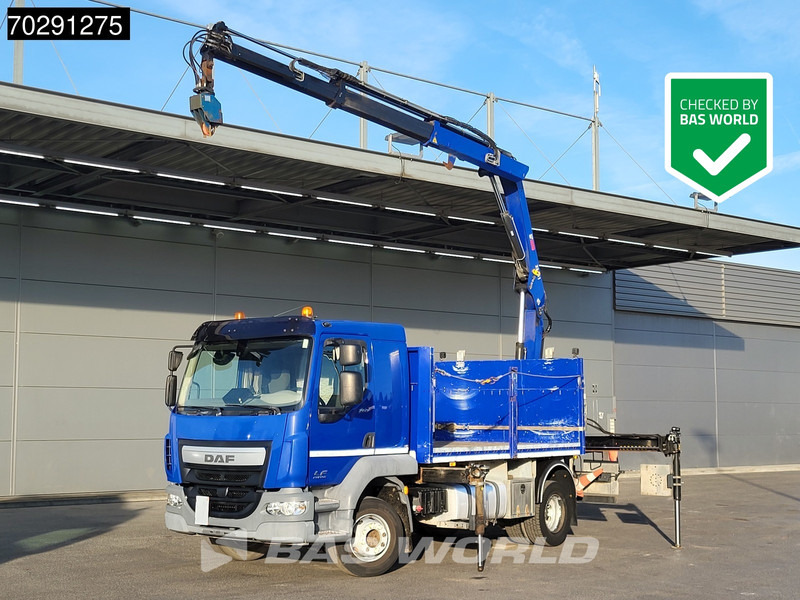DAF LF 260 LF 4X2 HIAB 111 B-2 HIDUO Crane Automatic ACC Euro 6 - Грузовик бортовой/ Платформа, Автоманипулятор: фото 1 DAF LF 260 LF 4X2 HIAB 111 B-2 HIDUO Crane Automatic ACC Euro 6 - Грузовик бортовой/ Платформа, Автоманипулятор: фото 1