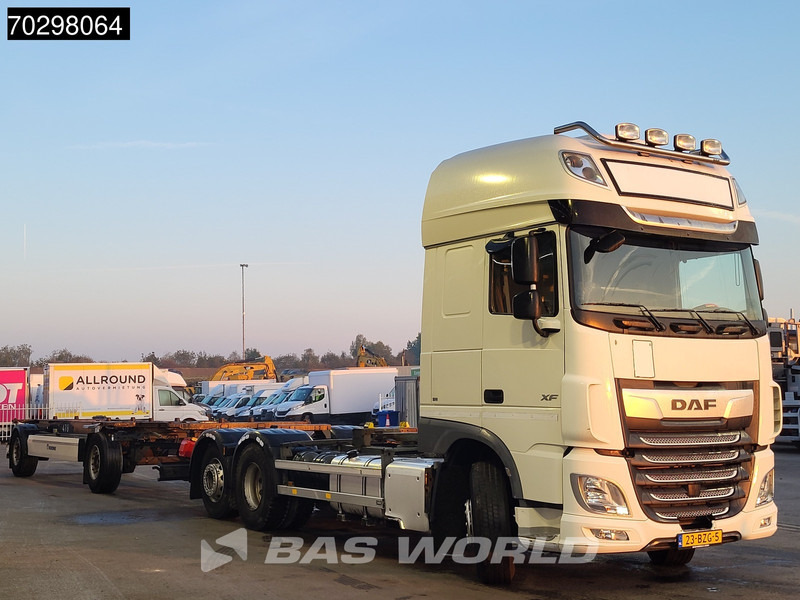 DAF XF 450 XF 6X2 NL-Truck Combi Retarder 2xTanks Lift-axle Standairco ACC Euro 6 - Грузовик-контейнеровоз/ Сменный кузов: фото 3 DAF XF 450 XF 6X2 NL-Truck Combi Retarder 2xTanks Lift-axle Standairco ACC Euro 6 - Грузовик-контейнеровоз/ Сменный кузов: фото 3