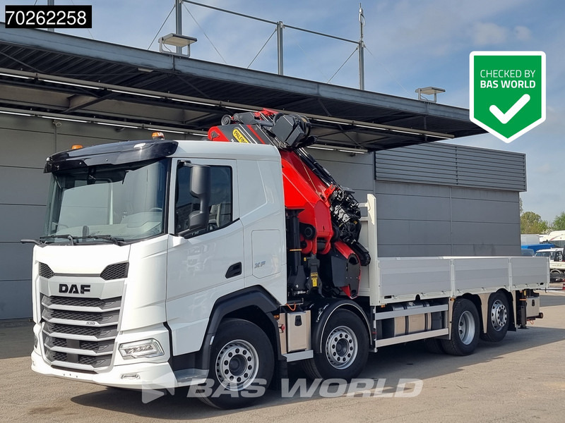 DAF XF 530 8X2 NEW Palfinger PK580 TEC Kran Crane Fly-Jib Winch Lift+Lenkasche Retarder - Грузовик бортовой/ Платформа, Автоманипулятор: фото 1 DAF XF 530 8X2 NEW Palfinger PK580 TEC Kran Crane Fly-Jib Winch Lift+Lenkasche Retarder - Грузовик бортовой/ Платформа, Автоманипулятор: фото 1