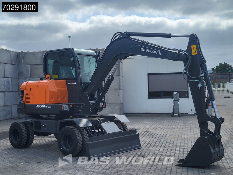 Develon DX60 WN ECO-1 A/C - Колёсный экскаватор: фото 5 Develon DX60 WN ECO-1 A/C - Колёсный экскаватор: фото 5