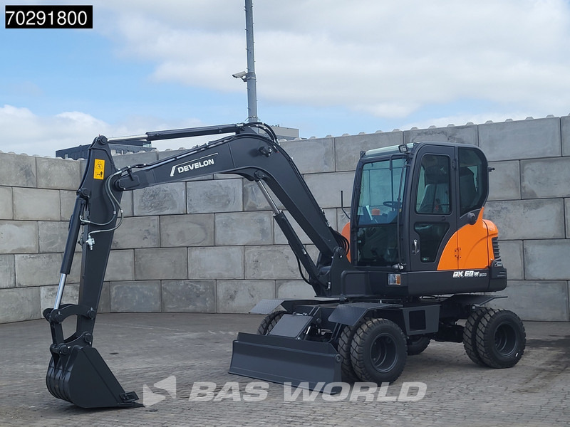 Develon DX60 WN ECO-1 A/C - Колёсный экскаватор: фото 2 Develon DX60 WN ECO-1 A/C - Колёсный экскаватор: фото 2