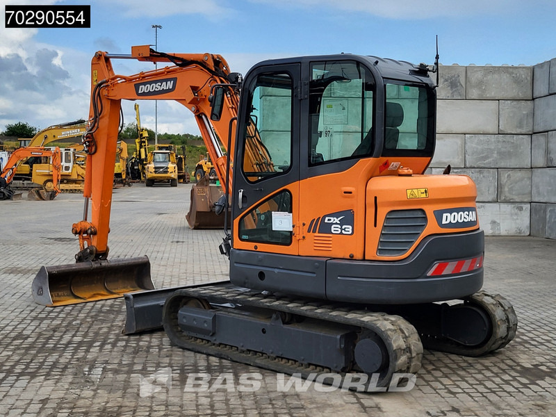 Doosan DX63-3 - Мини-экскаватор: фото 5 Doosan DX63-3 - Мини-экскаватор: фото 5